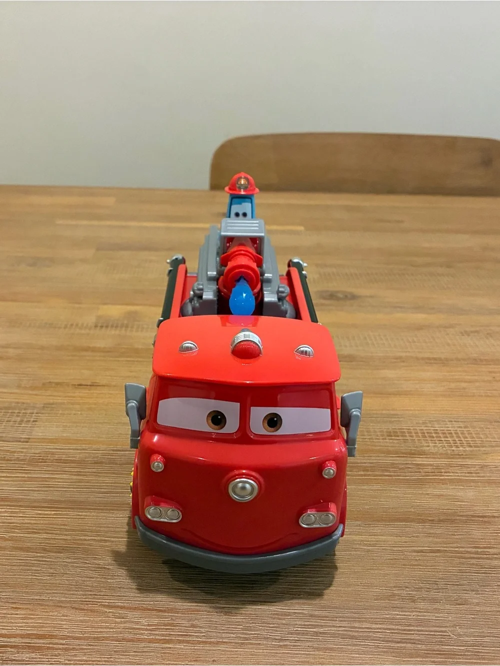 Lightening McQueen RED Rescue Fire Truck Toy